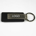 Metal Key Ring with PU Leather